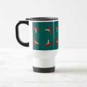 Mug De Voyage Champignons rouges caricaturés (Gauche)
