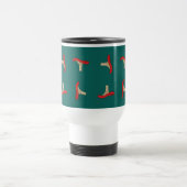 Mug De Voyage Champignons rouges caricaturés (Centre)