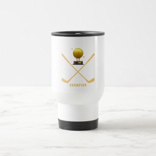 Mug De Voyage champion de golf (Centre)