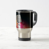 Mug De Voyage Chanter quand votre chant (Devant droit)