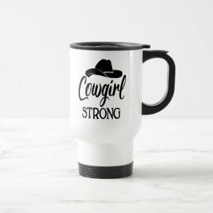 Mug De Voyage Chapeau de cowgirl impertinente attitude cowboy da