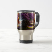 Mug De Voyage "Charme intemporel : Ferme et Vieux Jacaranda (Devant droit)