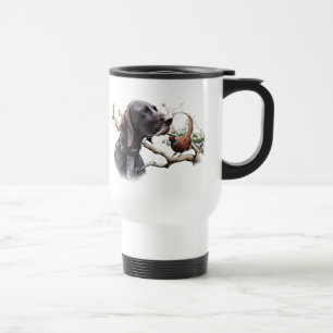 Mug De Voyage Chasse à l'art GSP – Précision, Passion et Faisan