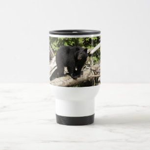 Mug De Voyage Chasse Ours Noir Sauvage Photo Faune
