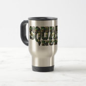 Mug De Voyage Chasseur de Squatch - motif de Camo (Devant gauche)