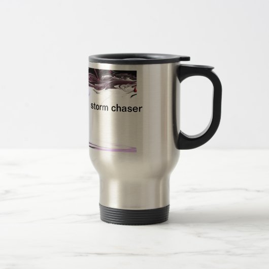Mug De Voyage chasseur de tempête/tasse/stein de tornade (Droit)