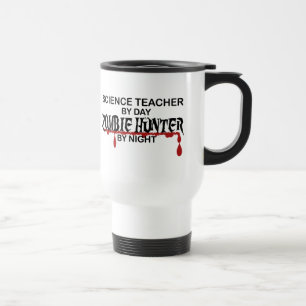 Mug De Voyage Chasseur de zombi de professeur de Sciences