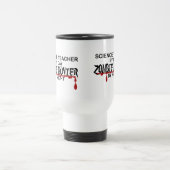 Mug De Voyage Chasseur de zombi de professeur de Sciences (Centre)