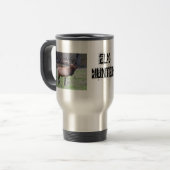 Mug De Voyage Chasseur d'élans (Devant gauche)