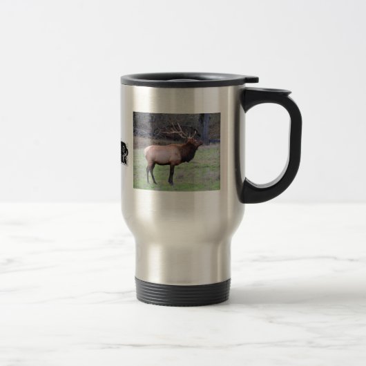 Mug De Voyage Chasseur d'élans (Droit)