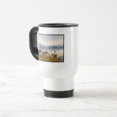 Mug De Voyage Chasseurs Dans La Poisson (Caribou) (Devant gauche)