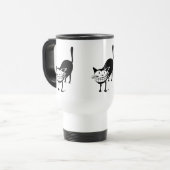 Mug De Voyage Chat à grains (Devant gauche)