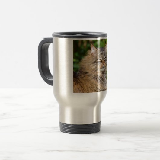 Mug De Voyage Chat Angora (Devant gauche)