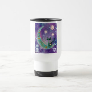 Mug De Voyage Chat atomique céleste