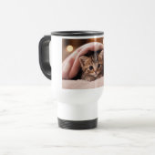 Mug De Voyage Chat d'abord, café ensuite (Devant gauche)