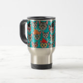 Mug De Voyage Chat dans le casquette (Devant gauche)