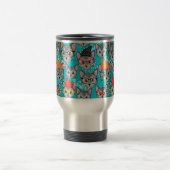 Mug De Voyage Chat dans le casquette (Centre)