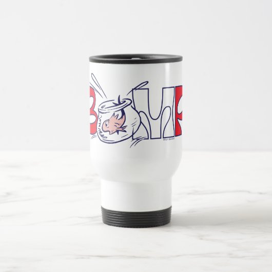Mug De Voyage Chat dans le Casquette | Bump (Centre)