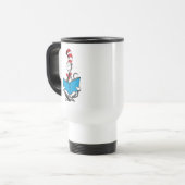 Mug De Voyage Chat dans le Chapeau Lecture (Devant gauche)