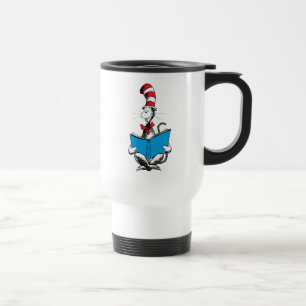 Mug De Voyage Chat dans le Chapeau Lecture