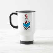 Mug De Voyage Chat dans le Chapeau Lecture (Gauche)