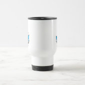Mug De Voyage Chat dans le Chapeau Lecture (Centre)