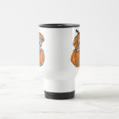 Mug De Voyage Chat dans un citrouille (Centre)