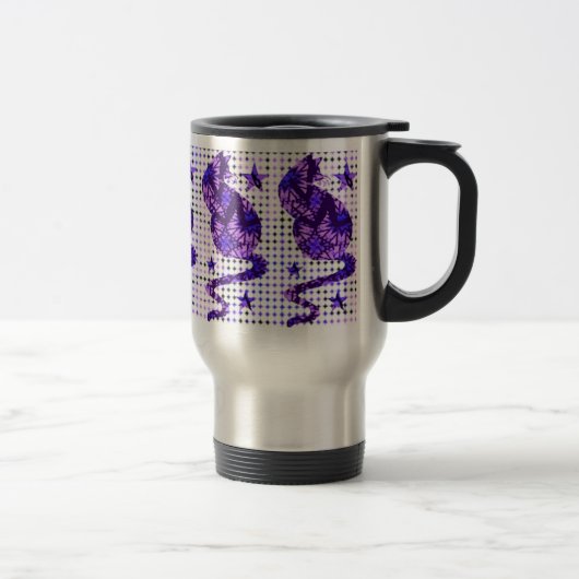 Mug De Voyage Chat de batik (Droit)