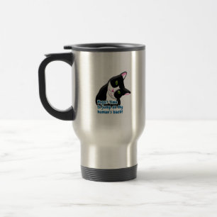 Mug De Voyage Chat de Yoga amusant