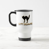 Mug De Voyage Chat effrayant d'Halloween (Gauche)
