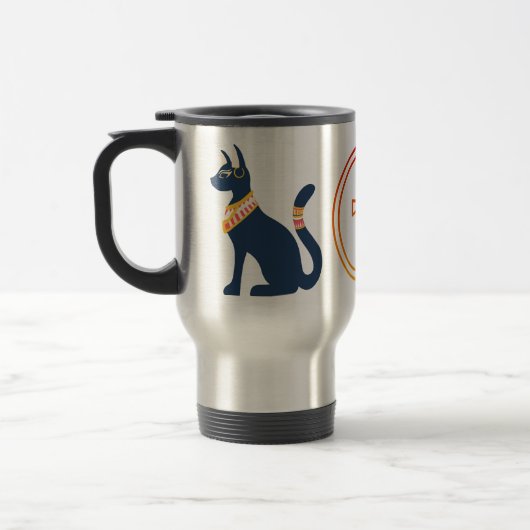 Mug De Voyage Chat égyptien (Gauche)
