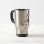 MUG DE VOYAGE CHAT ET NOTE DE MUSIQUE (Devant gauche)