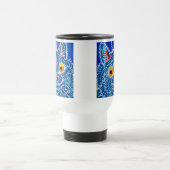 Mug De Voyage Chat gothique bleu (Centre)