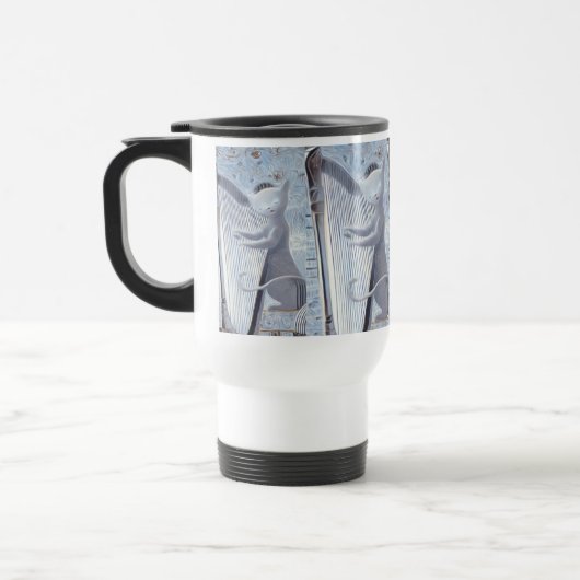 Mug De Voyage Chat Harpe Céleste (Gauche)