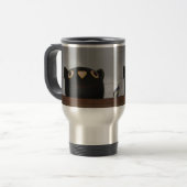 Mug De Voyage Chat noir (Devant gauche)