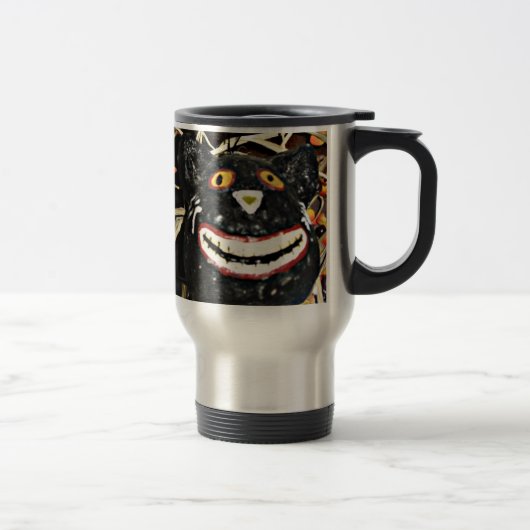 Mug De Voyage Chat noir (Droit)