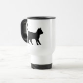 Mug De Voyage Chat noir (Devant gauche)