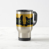 Mug de voyage Chat Noir (Devant droit)