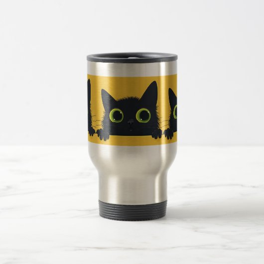 Mug de voyage Chat Noir (Centre)
