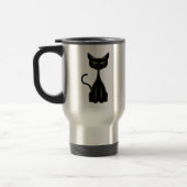 Mug De Voyage Chat noir 2 (Gauche)
