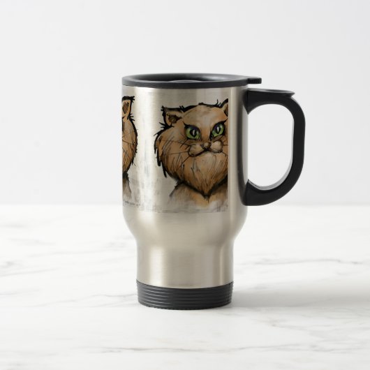 Mug De Voyage Chat perse (Droit)