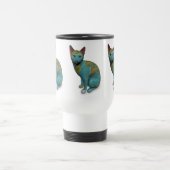 Mug De Voyage Chat Planète (Centre)