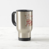 Mug De Voyage Chat rayé (Devant gauche)