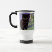 Mug De Voyage Chat Van Gogh avec fleurs blanches (Gauche)