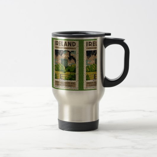 Mug De Voyage Château de Vintage Blarney (Droit)