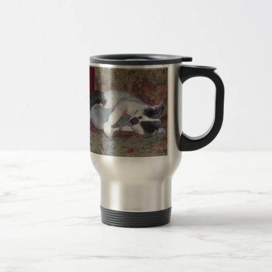 Mug De Voyage Chaton couchant (Droit)