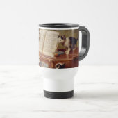 Mug De Voyage Chatons et Piano (Devant droit)