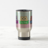 Mug De Voyage Chatons mignons pois personnalisés (Centre)