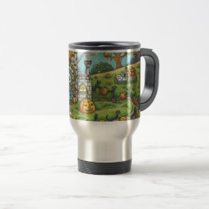 MUG DE VOYAGE CHATS NOIRS, BOUG DE VOYAGE DE L'USINE DE PIE CITR