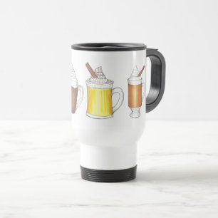 Mug De Voyage Chaud cacao rhum beurre Eggnog Vacances d'hiver bo